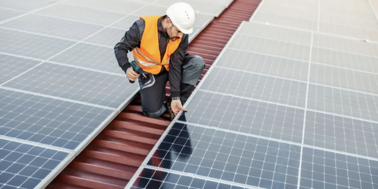 Inspección de paneles solares fotovoltaicos con dron