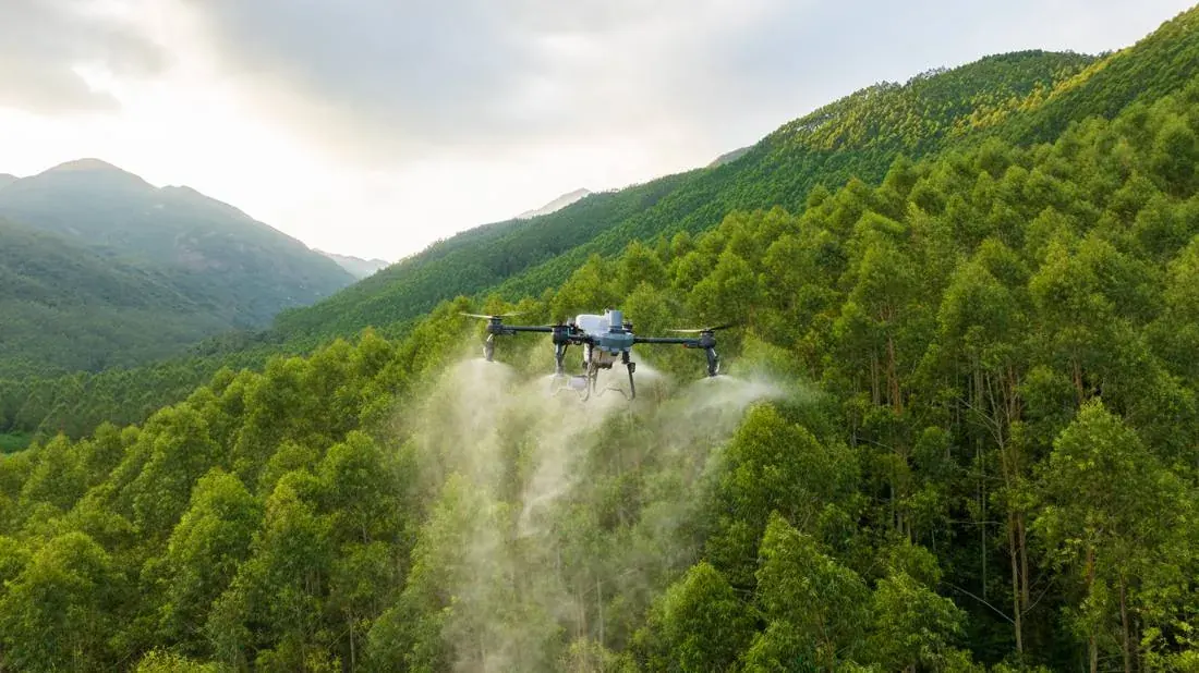 Dron Dronespray® en aplicación sostenible