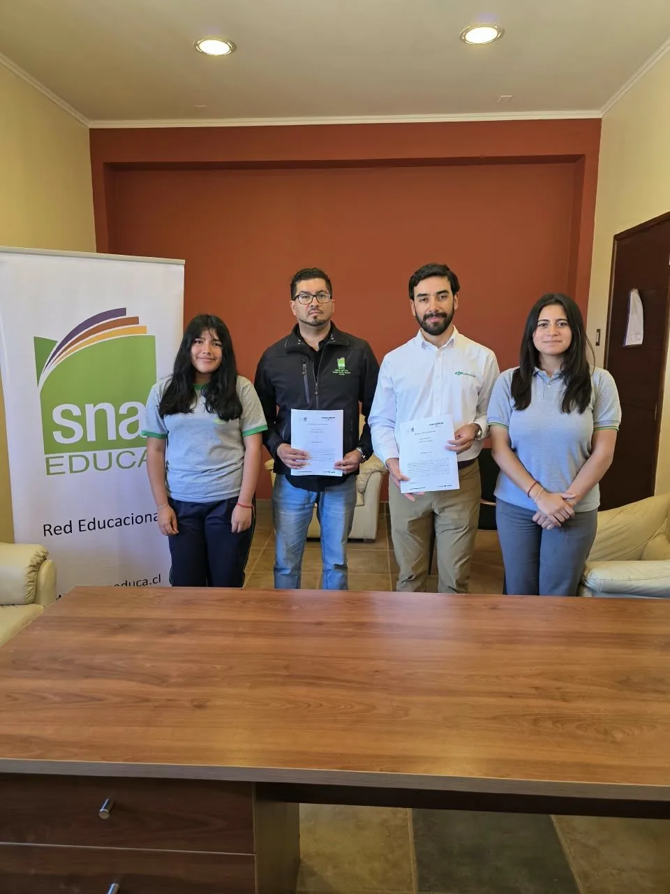 Convenio educativo Dronespray® con liceo agrícola de Ovalle