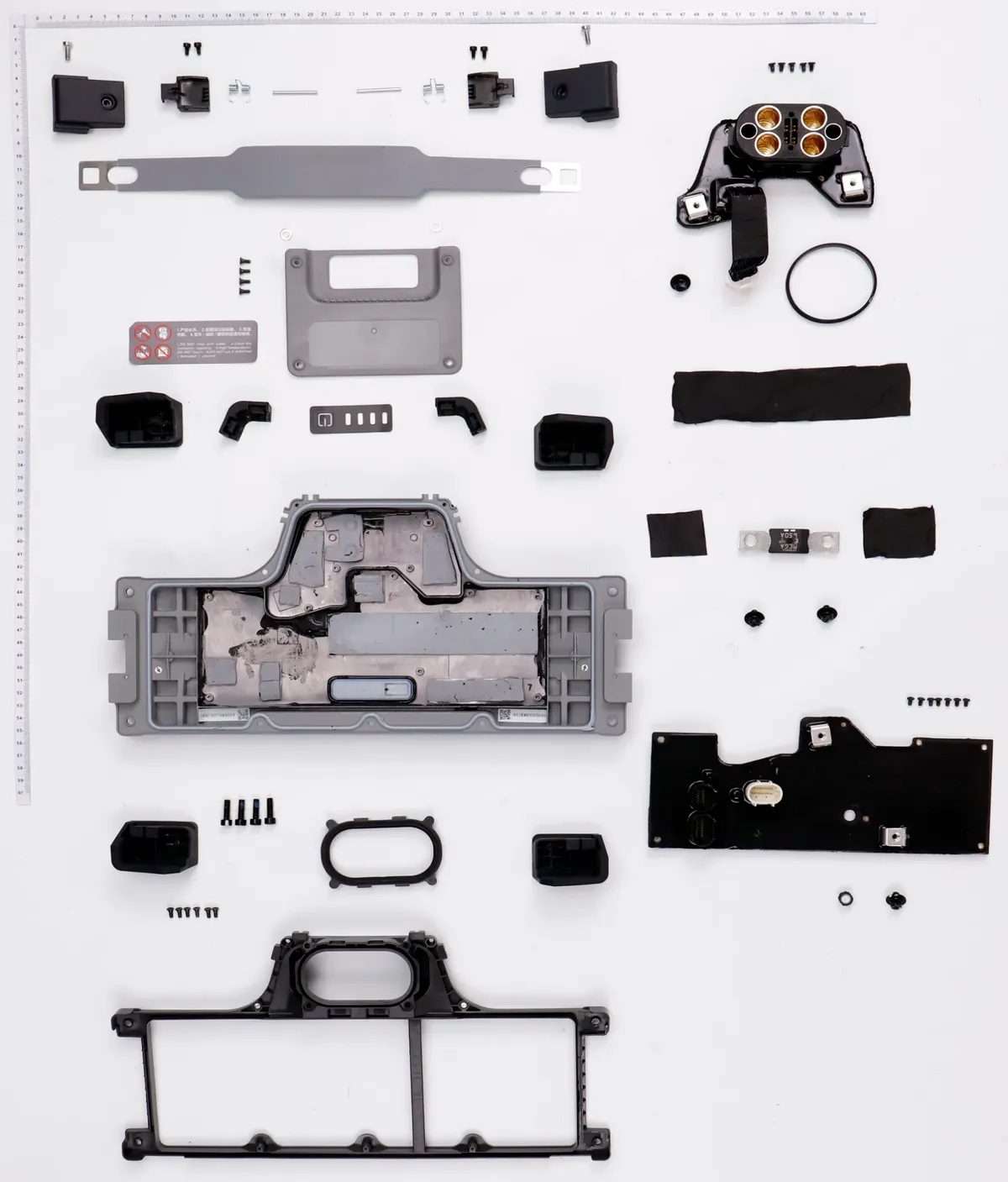Despiece Batería DB1580: Tapa superior de batería DJI Agras T70P