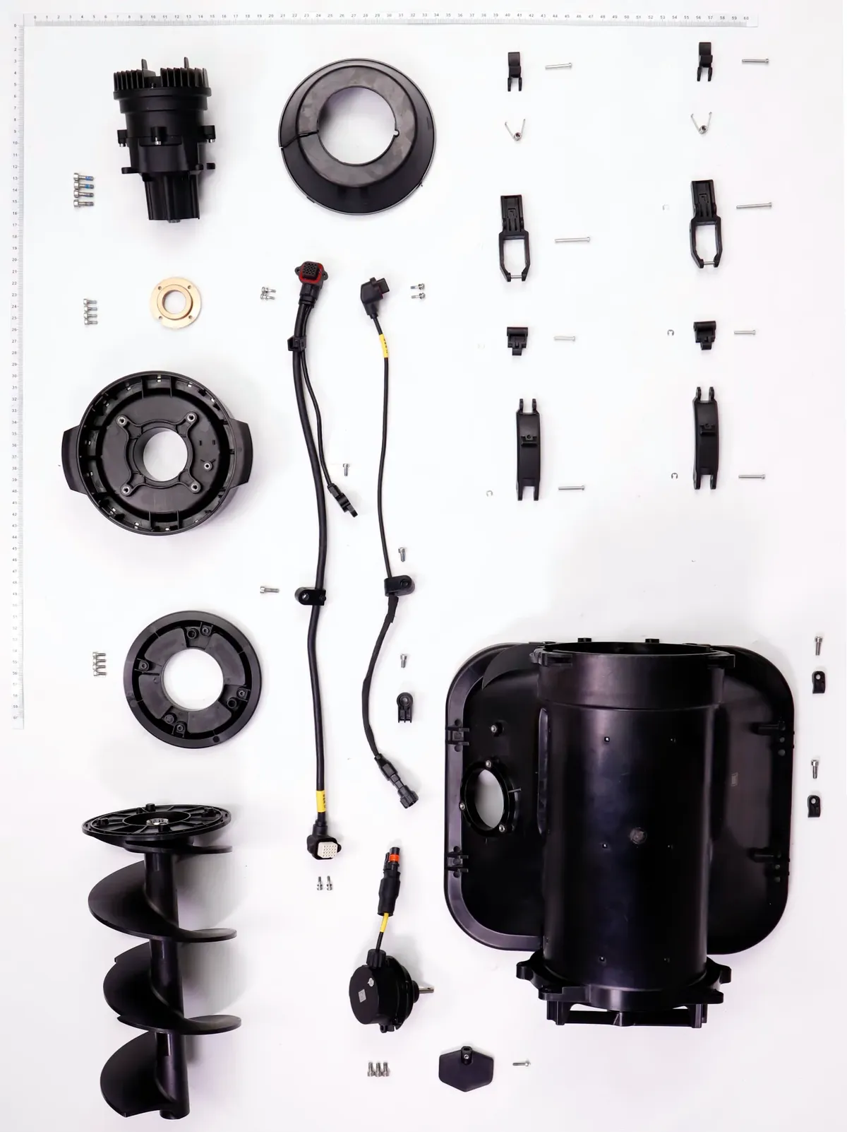 Despiece Sistema de esparcido: Tornillo sinfín DJI Agras T100