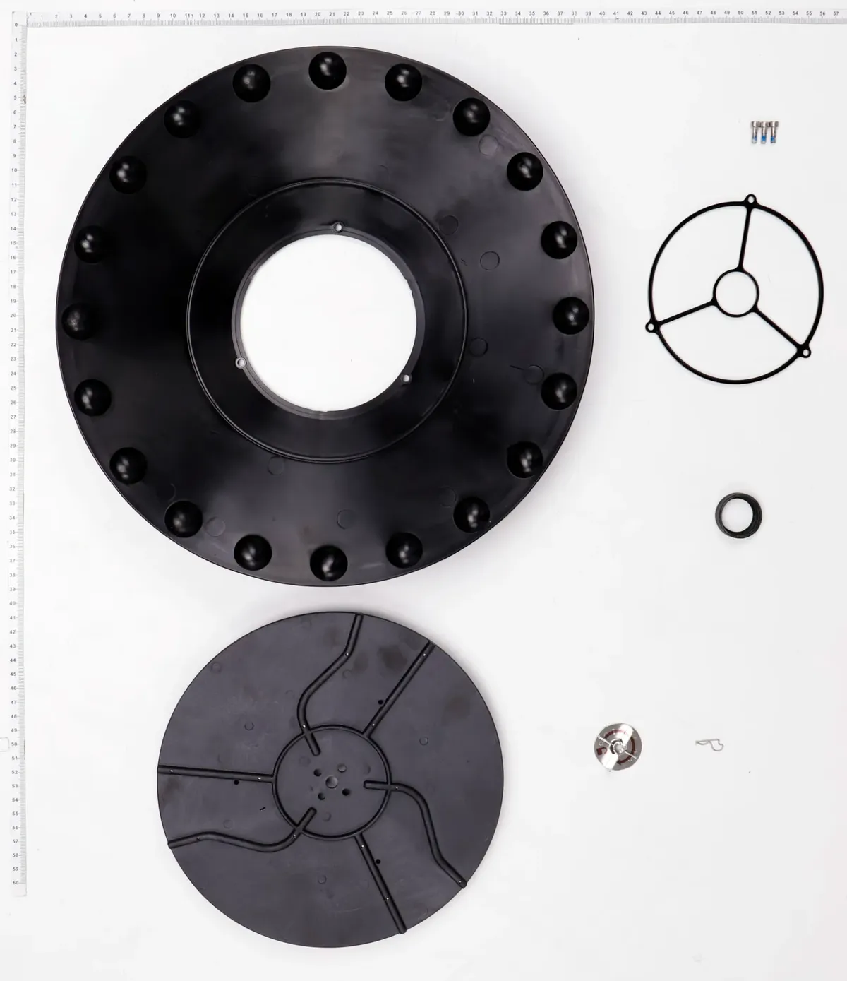 Despiece Sistema de esparcido: Cuerpo del esparcidor (2) DJI Agras T25P