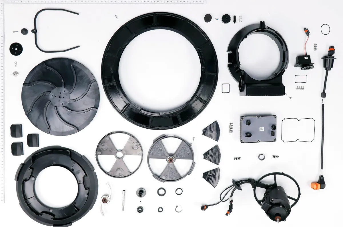 Despiece Sistema de esparcido: Esparcidor DJI Agras T50