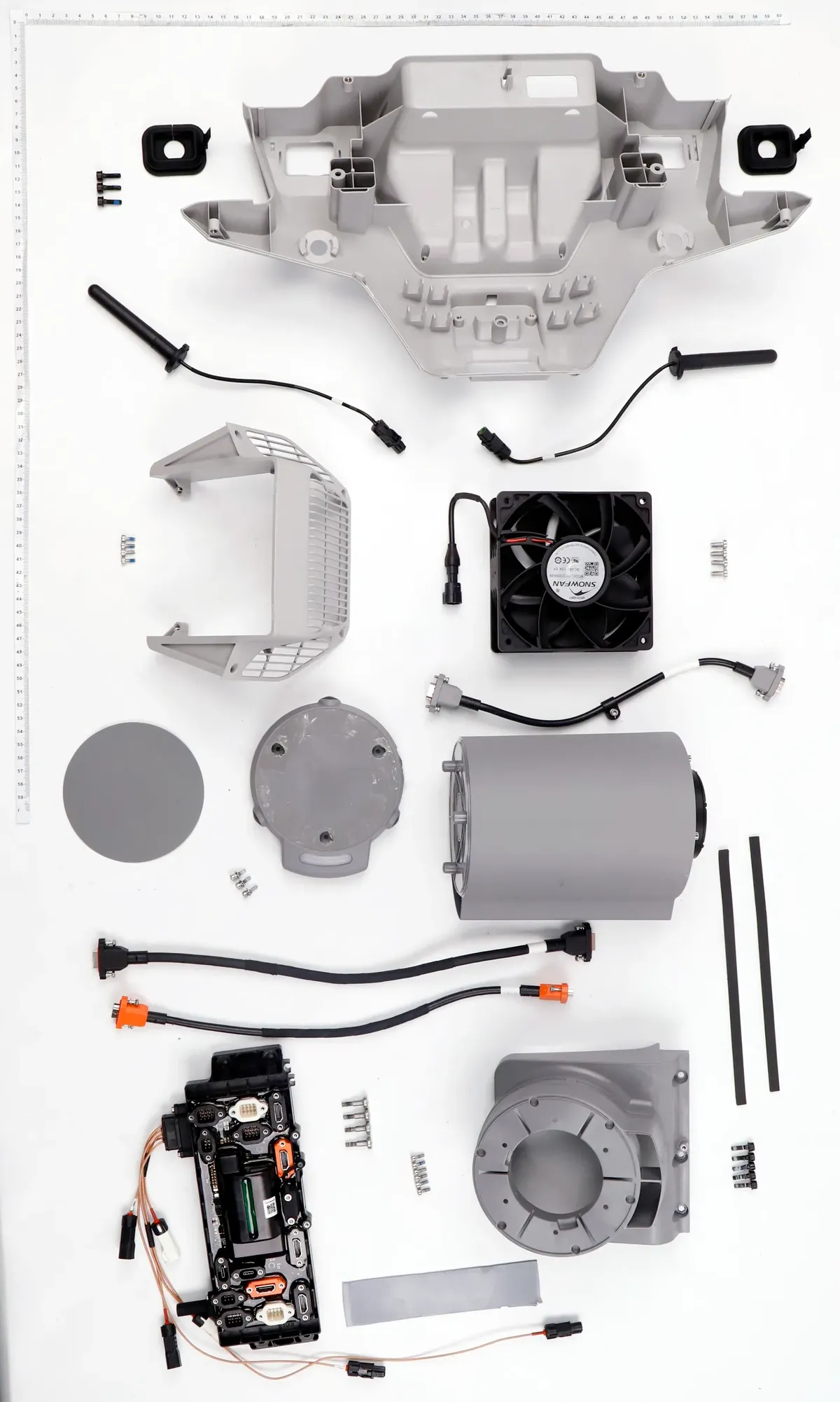 Despiece Marco delantero: Marco delantero (2) DJI Agras T55