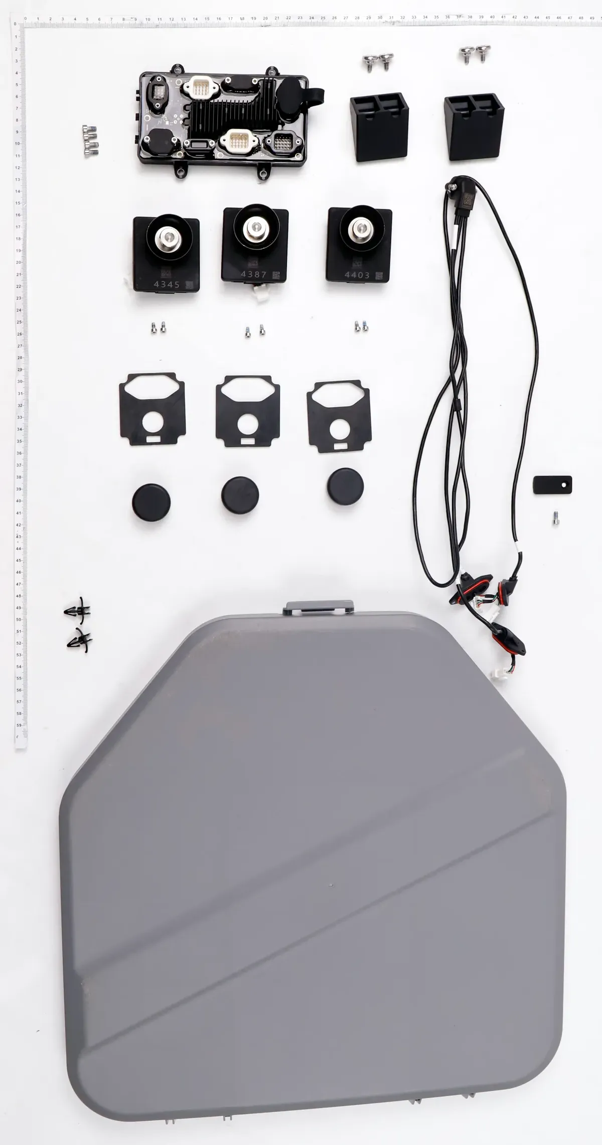 Despiece Sistema de esparcido: Esparcidor (1) DJI Agras T55