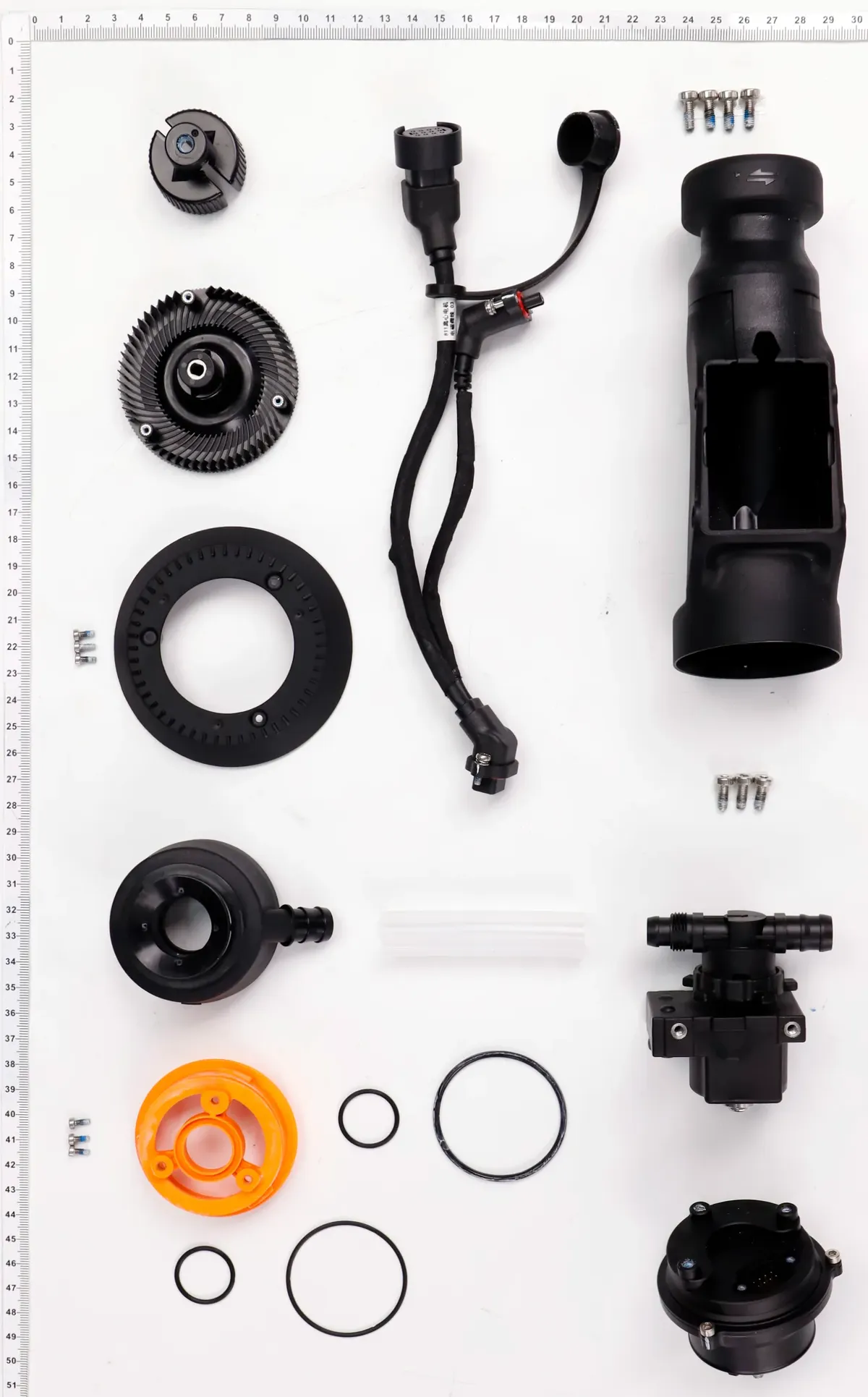 Despiece Lanza y aspersor centrífugo DJI Agras T70P