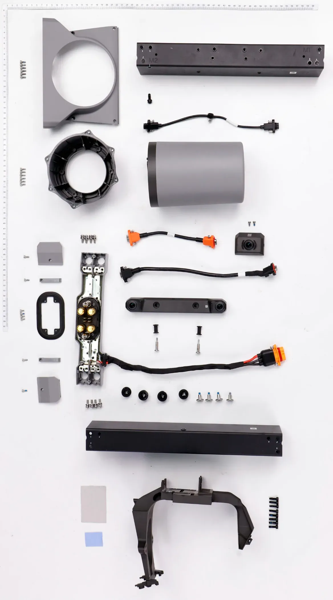 Despiece Marco delantero: Marco delantero (2) DJI Agras T70P