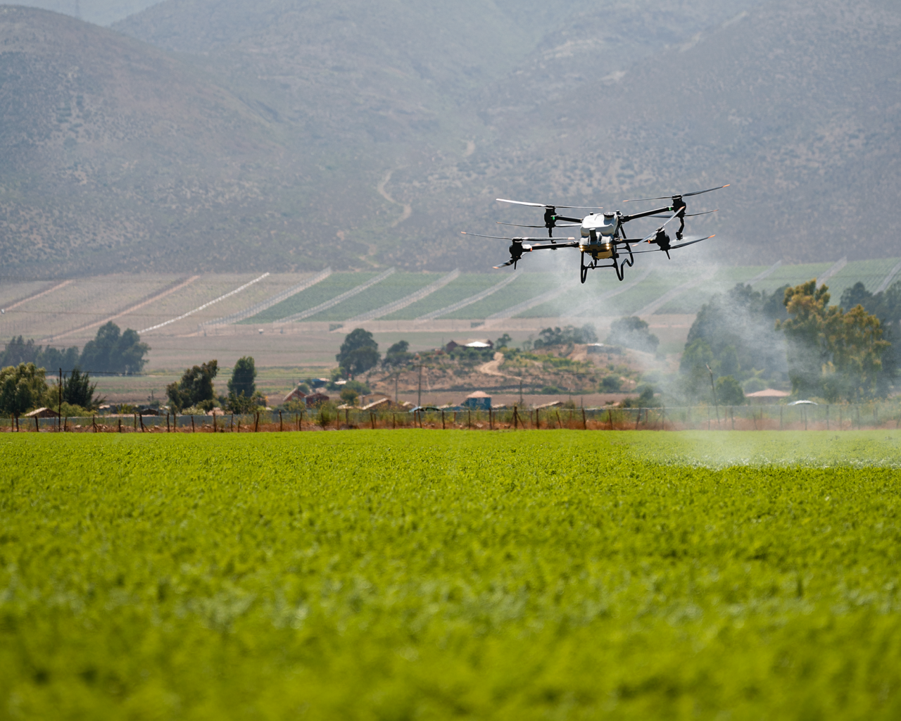 DroneSpray drones agrícolas de precisión en Chile